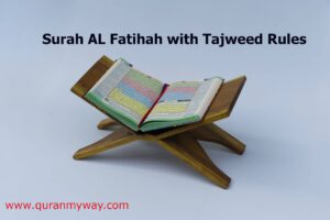 Learn Surah Al Fatiha With Tajweed Learn Quran Online With Tajweed